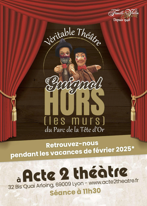 GUIGNOL DENTISTE - SPECTACLE FAMILIAL DÉS 5 ANS - 30 MN