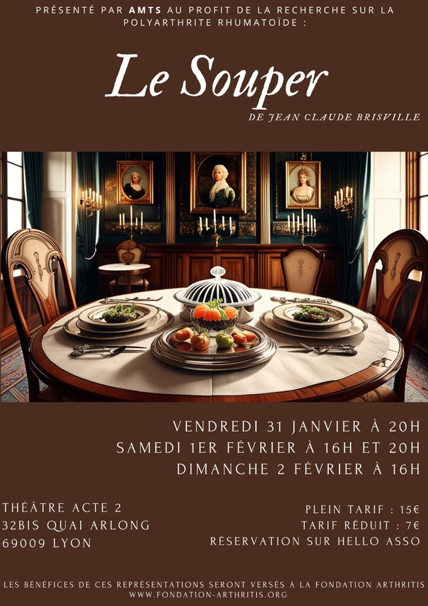 LE SOUPER DE JEAN CLAUDE BRISVILLE